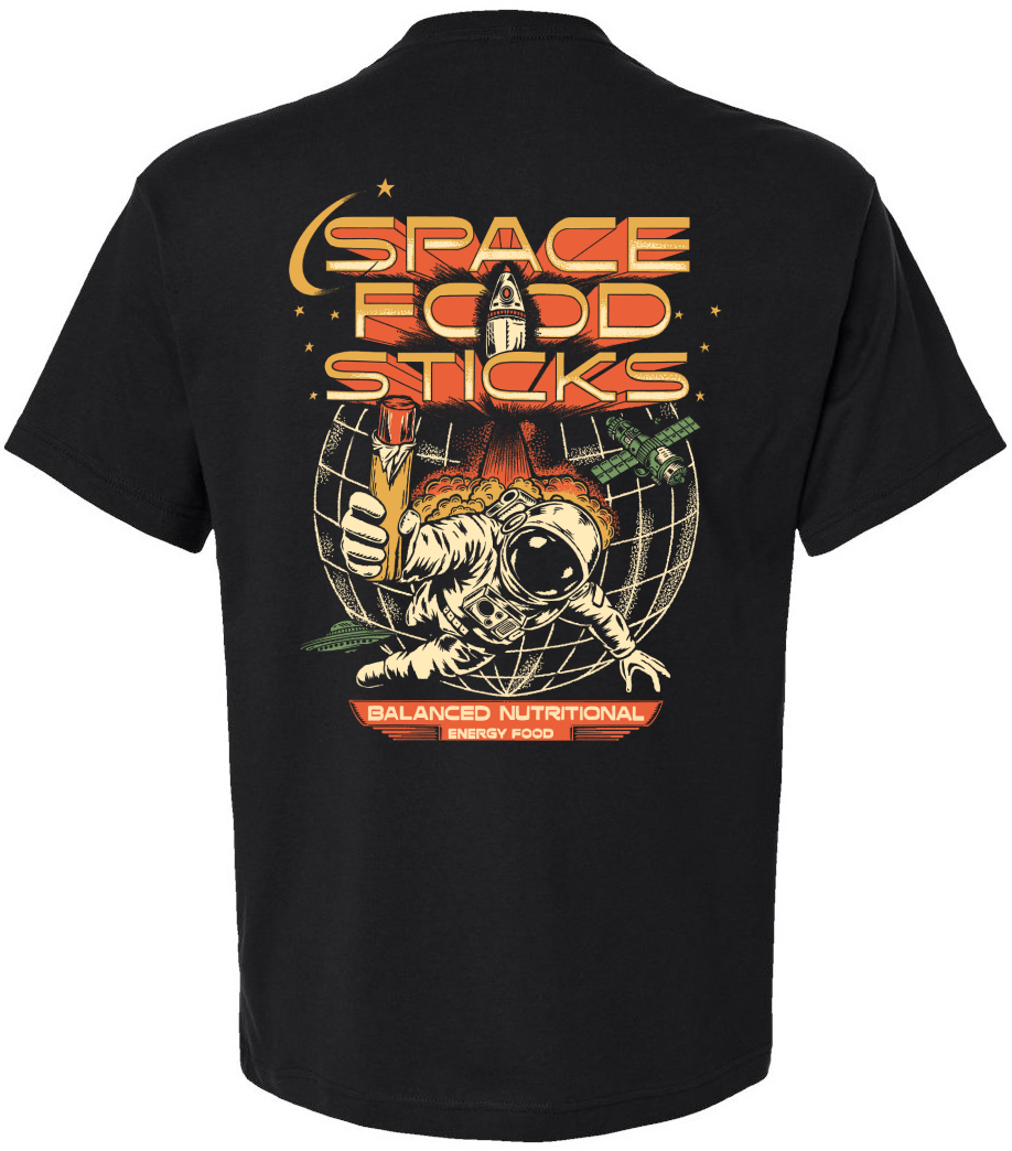 Space Food Sticks T-shirt